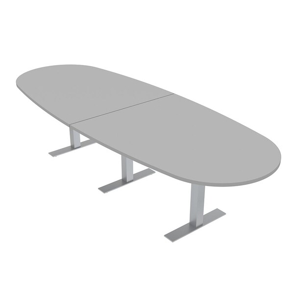 Skutchi Designs 45 in W, 144 in L, 29 in H, Engineered Wood Top, Grey HAR-BOVL-46X143-T-XD01 - main